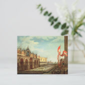 Die Rückkehr der Markustroops nach Venedig Postkarte (Stehend Vorderseite)