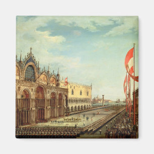 Die Rückkehr der St- Marktruppen nach Venedig Magnet