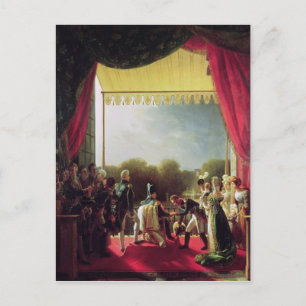 Die Rückkehr der Truppen nach dem spanischen Krieg Postkarte