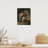 Die Rückkehr der Uhr Poster (Küche)