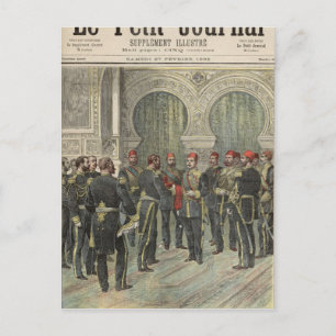 Die Rückkehr des Großen Cordons der Legion Postkarte