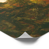 Die Rückkehr des Jägers (1845) — Thomas Cole Poster (Ecke)