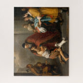 Die Rückkehr des Prodigalen Sohnes, 1670 von Muril Puzzle (Vertikal)