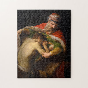 Die Rückkehr des Prodigalen Sohnes, 1773 von Pompe Puzzle