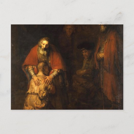 Die Rückkehr des prodigalen Son-Malers Postkarte (Vorderseite)