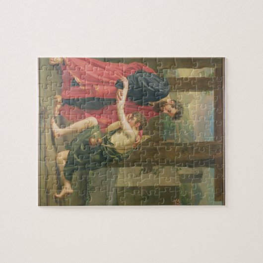 Die Rückkehr des verschwenderischen Sohns, 1823 Puzzle (Horizontal)