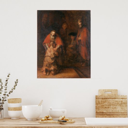 Die Rückkehr des Wunders Poster (Küche)