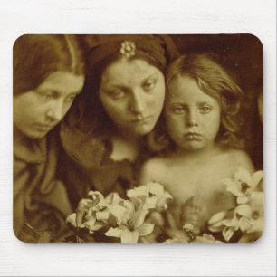 Die Rückkehr nach drei Tagen, c.1865 (Sepia-Foto) Mousepad