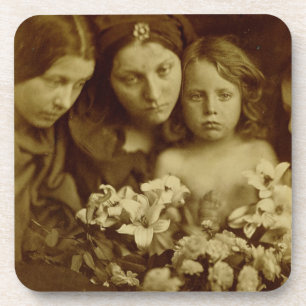 Die Rückkehr nach drei Tagen, c.1865 (Sepia-Foto) Untersetzer