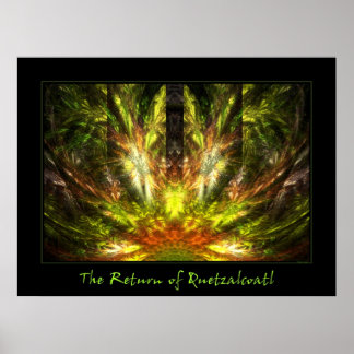 Die Rückkehr Quetzalcoatls Poster