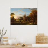 Die Rückkehr - Thomas Cole Fine Art Poster (Küche)