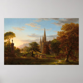 Die Rückkehr - Thomas Cole Fine Art Poster