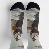 Die Rückkehr vom Fischen Socken (Oben)