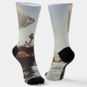 Die Rückkehr vom Fischen Socken (Gewinkelt)