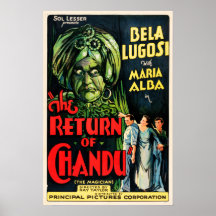 Die Rückkehr von Chandu 1934 Horror Thriller Old F
