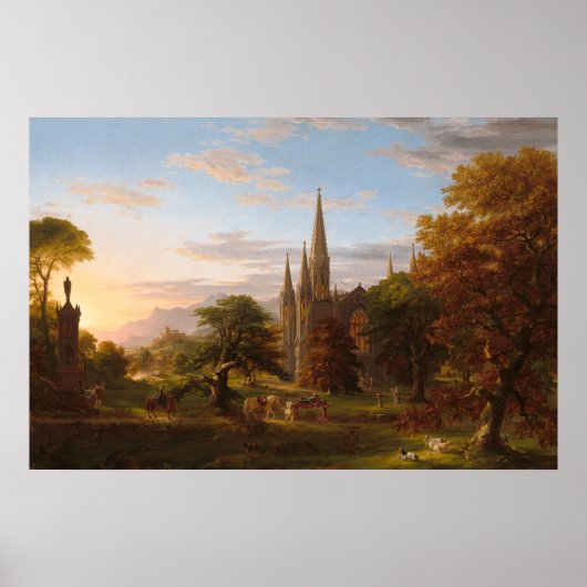 Die Rückkehr von Thomas Cole Poster (Vorne)