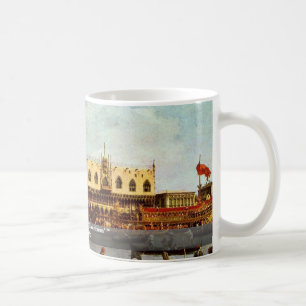 Die Rückkehr von Venedig "Bucentaurus" "" durch Kaffeetasse