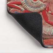 Die Rückseite des Thrones von Tutankhamun Mousepad (Ecke)