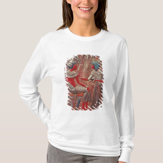 Die Rückseite des Thrones von Tutankhamun T-Shirt (Vorderseite)