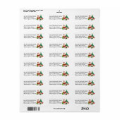 Die Rücksendeadresse des ersten Weihnachtsjunges (Vorne)