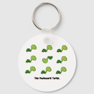 Die rückständige Schildkröte Schlüsselanhänger