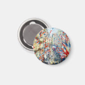 Die Rue Montorgueil, Paris, Festival Juni Magnet (Vorderseite/Rückseite)