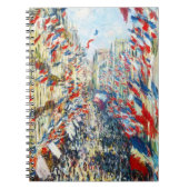 Die Rue Montorgueil, Paris, Festival Juni Notizblock (Vorderseite)