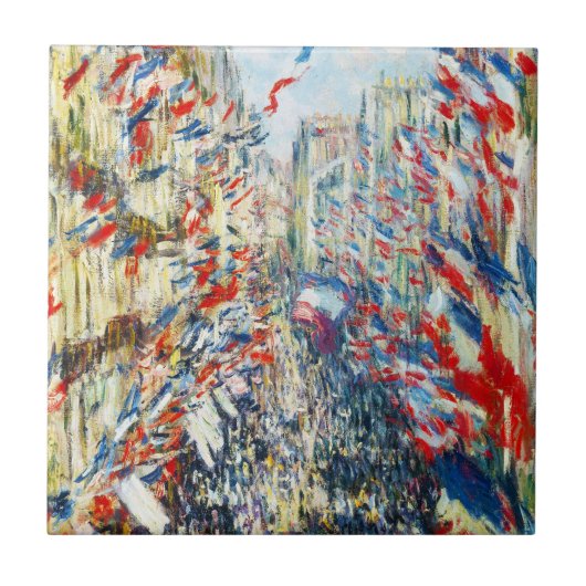 Die Rue Montorgueil, Paris, Festival von Juni Fliese (Vorderseite)