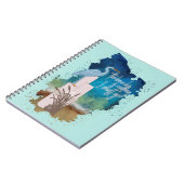 Die Ruhe am Meer Notizblock (Linke Seite)