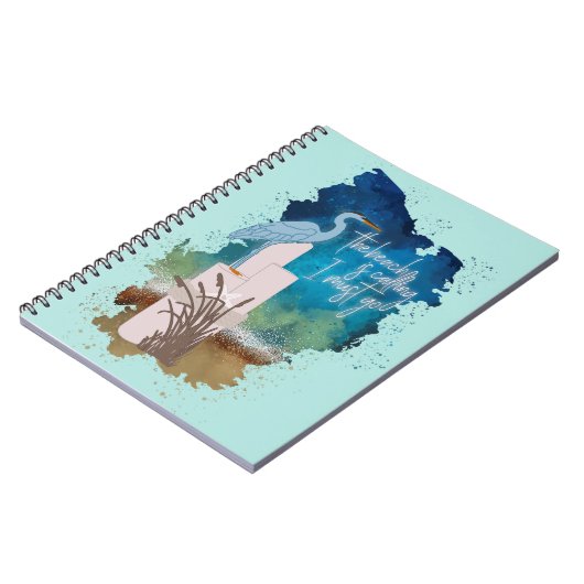 Die Ruhe am Meer Notizblock (Linke Seite)