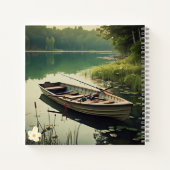 "Die Ruhe am See" Notizblock (Rückseite)