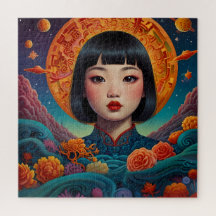 "Die Ruhe am Sonnenuntergang: Traditionelle chines