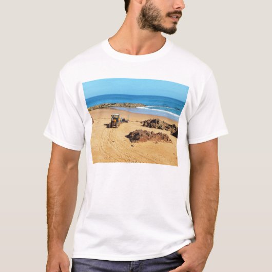 Die Ruhe am Strand T-Shirt (Vorderseite)