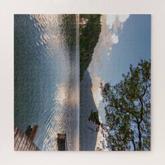 Die Ruhe am Sunset Lake Puzzle (Horizontal)