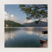 Die Ruhe am Sunset Lake Puzzle (Vertikal)