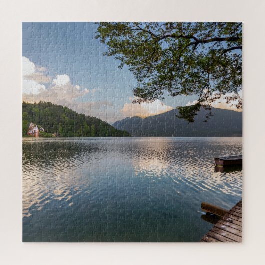 Die Ruhe am Sunset Lake Puzzle (Vertikal)