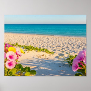 Die Ruhe am Ufer Poster
