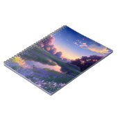 Die Ruhe auf der sonnenbeschwingten Wiese Notizblock (Linke Seite)