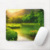 Die Ruhe der Natur auf einem Mousepad (Mit Mouse)