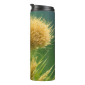 Die Ruhe der Natur: Thermischer Tumbler auf der gr Thermosbecher (Nach rechts gedreht)