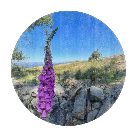 Die Ruhe des englischen ländlichen Raums Schneidebrett (Vorderseite)