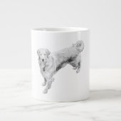 Die Ruhe des Herbstguardian Jumbo-Tasse (Vorderseite)