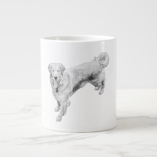 Die Ruhe des Herbstguardian Jumbo-Tasse (Vorderseite)