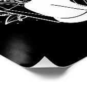 Die Ruhe des Zauberers: Entspannen, nur magisches Poster (Ecke)