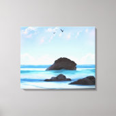 Die Ruhe... friedlich und schön Leinwanddruck (Vorderseite)