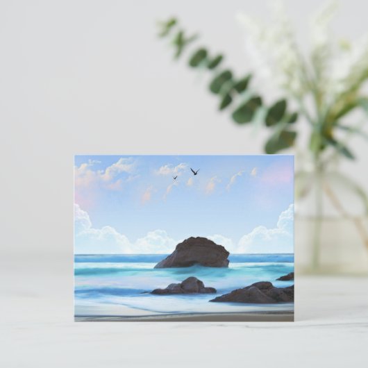 Die Ruhe... friedlich und schön Postkarte (Stehend Vorderseite)