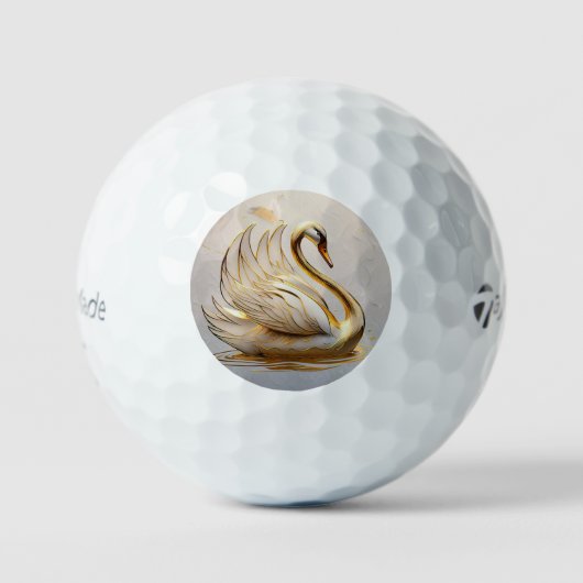 "Die Ruhe hier gefunden" Golfball (Vorderseite)