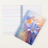 Die Ruhe im Pastel Floral Notizblock (Innen)