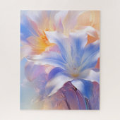 Die Ruhe im Pastel Floral Puzzle (Vertikal)