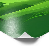 Die Ruhe im Tal Fotodruck (Ecke)